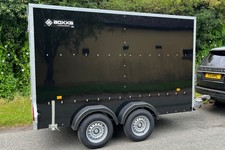Van Trailer Boxxa 12566TB - 12' x 5' x 6'6"- Twin  Axle - Braked - 2600kg  BLACK