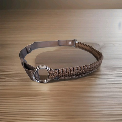 Light brown bitless bridle - light,