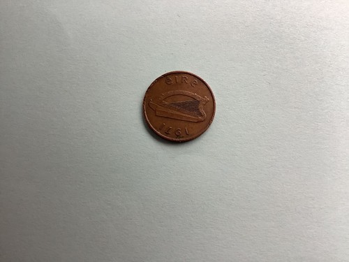 Ireland pence coin - ireland,