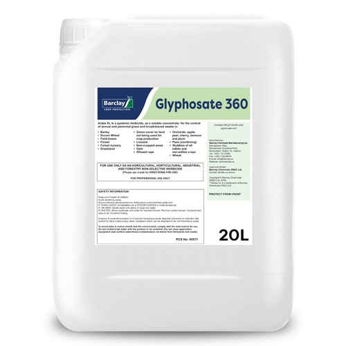 20l glyphosate 360g l total - 360g/l,