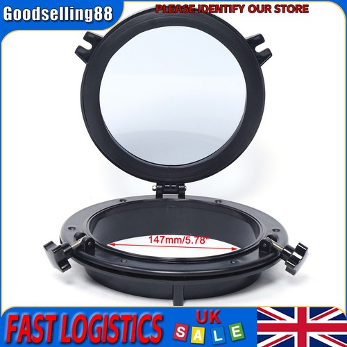8in round porthole window - round,