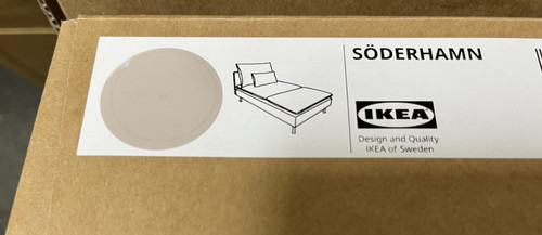 Ikea soderhamn chaise longue - chaise,