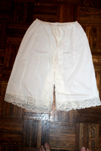 Vintage ivory lace inserts - ivory,