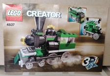 Lego Creator 3 in 1 - 4837- Mini Trains - 73 pieces - complete with manual -2008