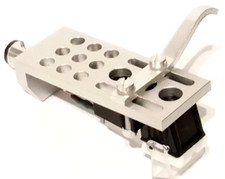 Toshiba SR 220, 230 Turntable Litz Silver Wired Aluminium Headshell & Cartridge