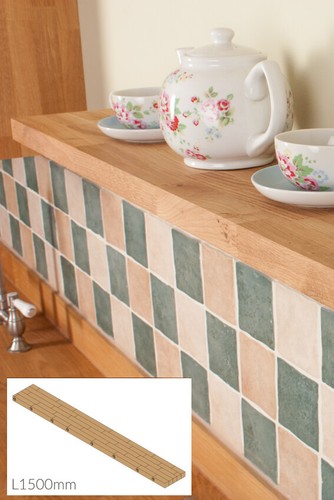 Solid oak wooden - solid, floating