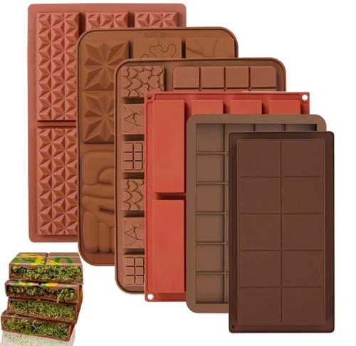 Silicone chocolate bar mould - bar,