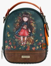 SANTORO GORJUSS 1022GJ01 Women’s Art deco, Green, Pequeño Backpack 