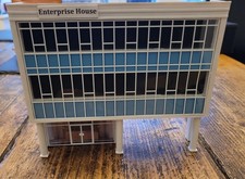 Scenecraft 44-0212B Low Relief Raised Office Blue Building OO Gauge