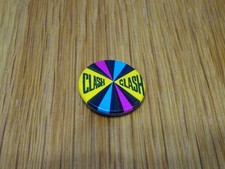 Vintage 1" 25mm The Clash Punk