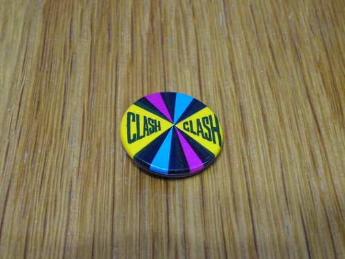 Vintage 25mm the clash punk - the,