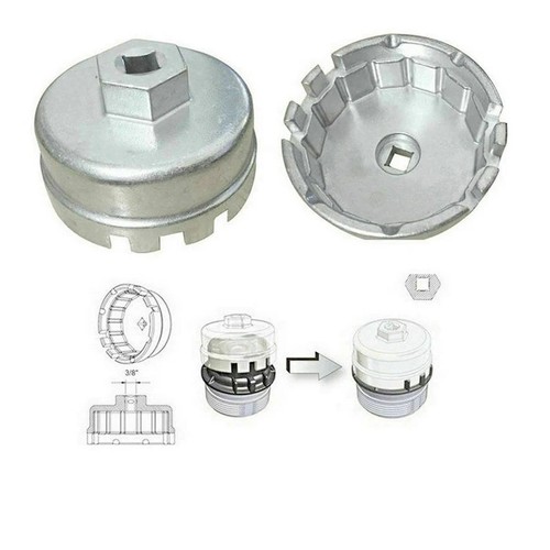 Oil filter cap housing - cap,