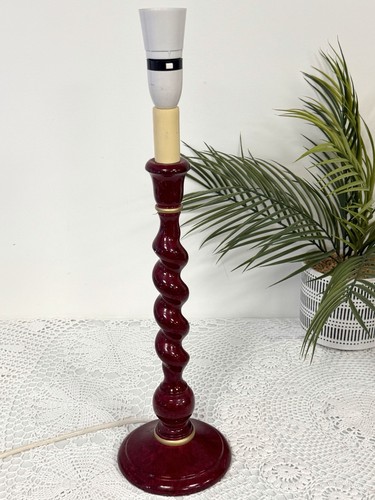 Vintage red burgundy barley - red/burgundy,