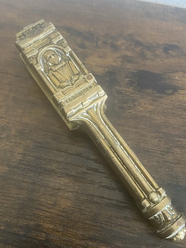 Vintage brass nut - vintage,