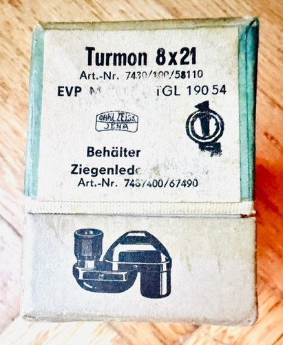 Mint with case carl zeiss - mint, jena