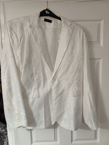White summer blazer - white,