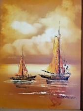 Vintage Asian Boat Hong Kong