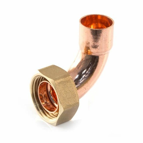 22mm copper end - copper, feed