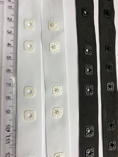 Buttton style popper tape - popper,