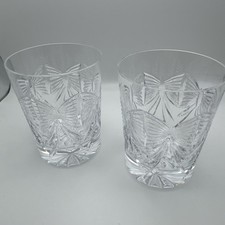 2 Waterford Millennium Crystal