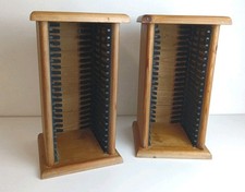 Wooden CD Storage Tower Rack