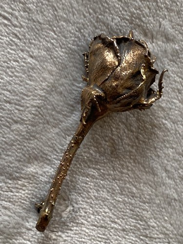 Flora danica rose brooch 925 - flora,