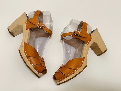 Swedish hasbeens toffel wooden - toffel,