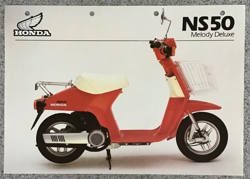 Honda ns50 melody - melody, deluxe
