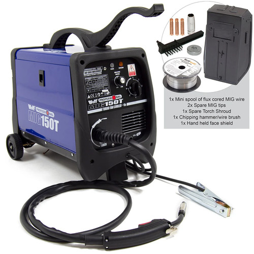 Wolf pro 150t mig welder - wolf,