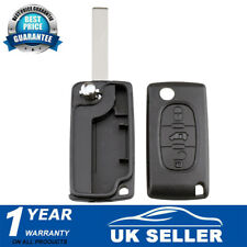 3 Button Flip Remote Key Fob For Peugeot Partner Citroen Berlingo Dispatch van