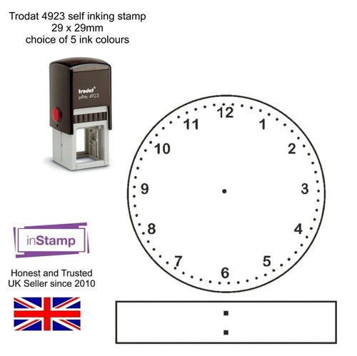 Clock face self - self, rubber