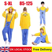 Adult Unisex Sleepwear Minions Cosplay Costume Pajamas Onesie12 Kigurumi Animal*