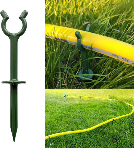 Garden hose guide stakes set - guide,