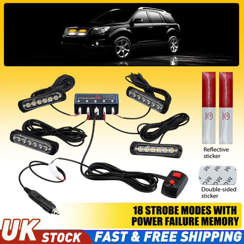 Hazard recovery warning strobe - recovery,
