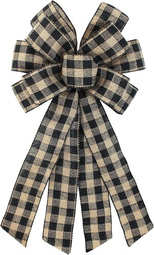 Large black linen - large,