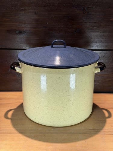 Vintage yellow speckled - vintage,