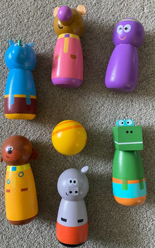 Hey duggee wooden skittles - hey,