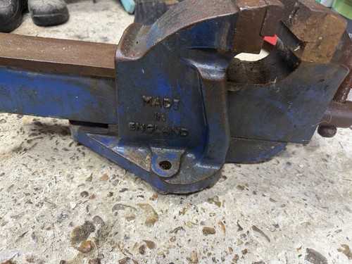 Record bench vice blue - 6,