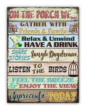 ' On The Porch ' Metal Garage