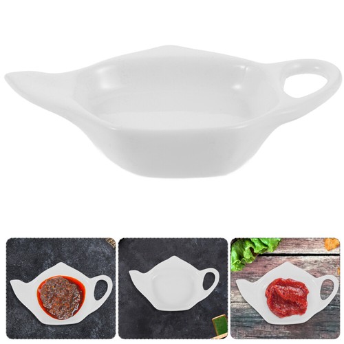 Ceramic tea bag holder - holder, teapot