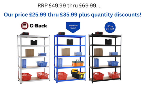Rack garage shelving units - units, 5