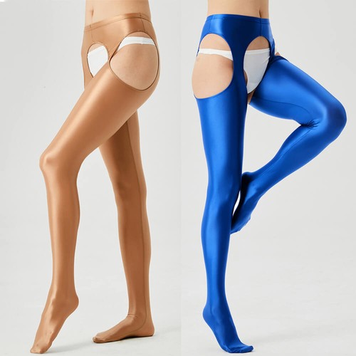 Womens high elastic shiny - womens, wet