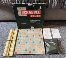 Vintage 1950s Scrabble Board