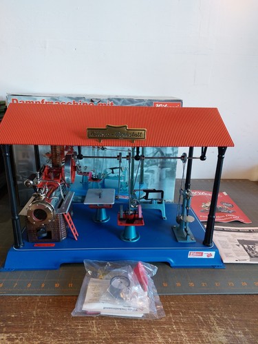 Wilesco steam engine - steam,