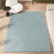homeart Area Rug - Super Soft Shaggy Rug, Duck Egg Blue, 80x150cm