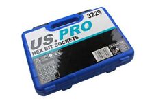 US PRO 30pc 1/2" Dr Hex Allen Key Bit Socket Set Shallow & Deep 5mm - 19mm 3229