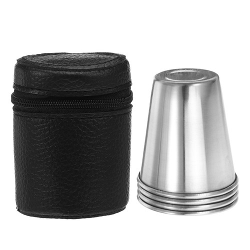 Stainless steel shot cups - shot,
