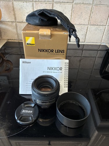 Nikkon 50mm af s lens - nikkon,