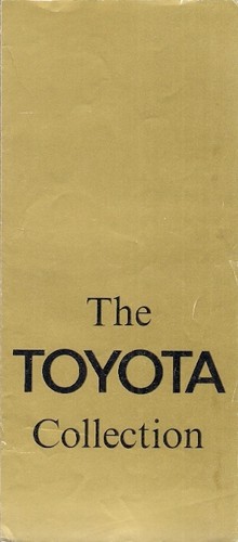 Toyota range 1973 market - toyota,