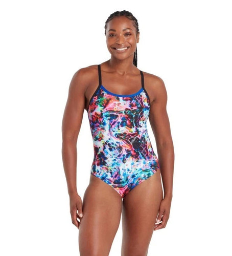Zoggs womens liquid - womens, lava
